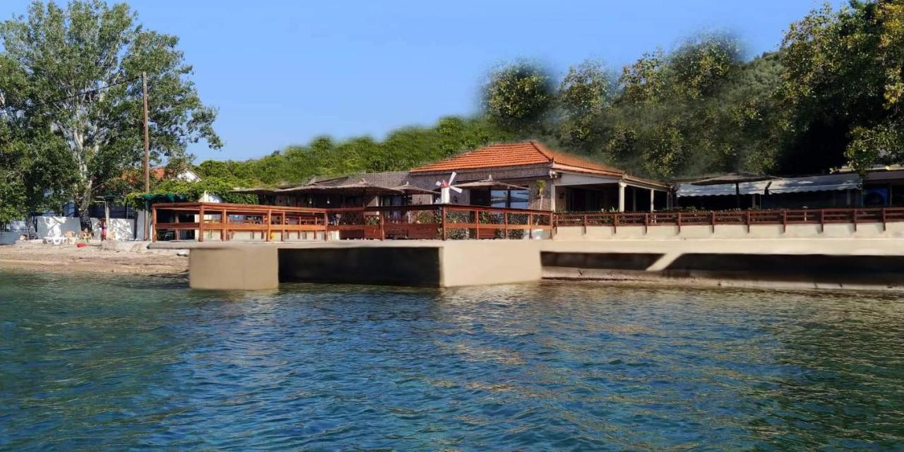 Stone Villa Inside Sea- Kids'Land Platanídia Kültér fotó