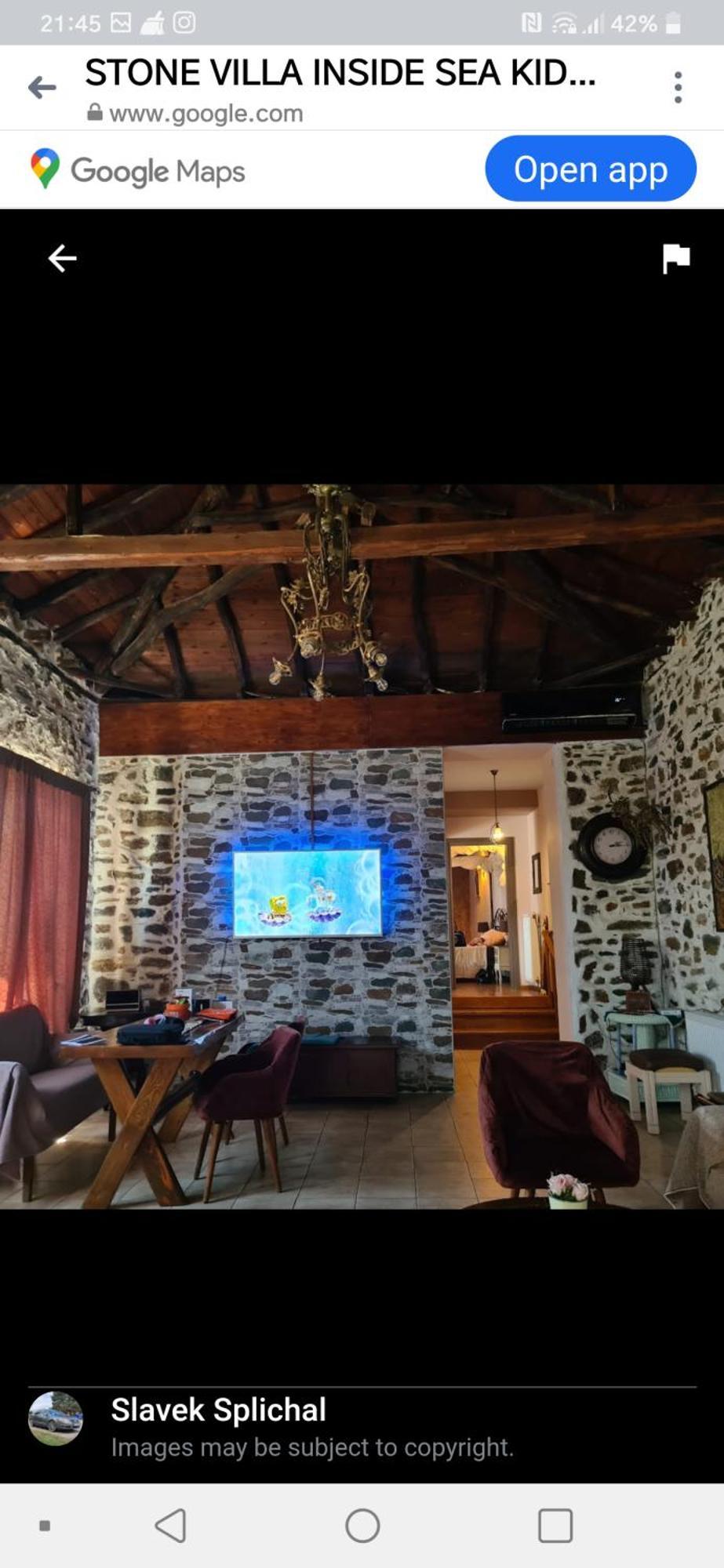 Stone Villa Inside Sea- Kids'Land Platanídia Kültér fotó